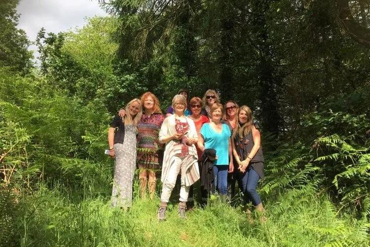 Womens retreat in nature