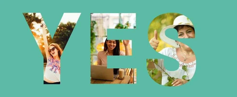 Women saying yes
